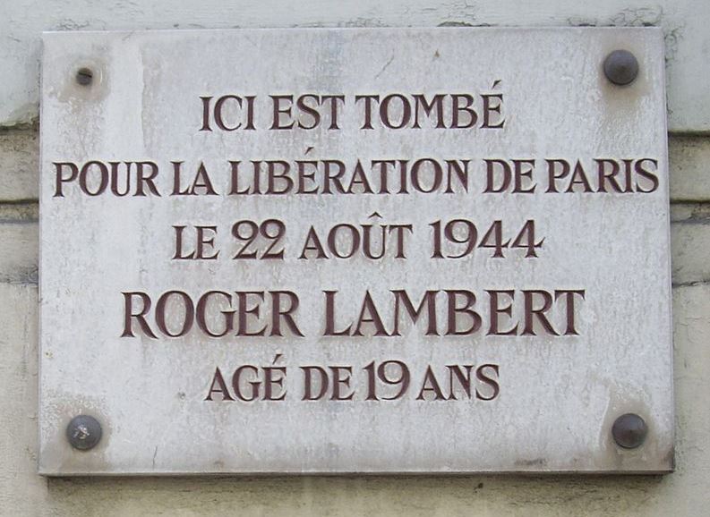 Memorial Roger Lambert