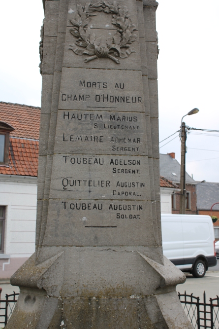 Oorlogsmonument Pommeroeul #4