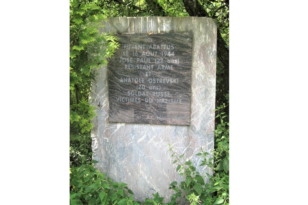 Memorial for Jos Paul en Anatole Ostrevski