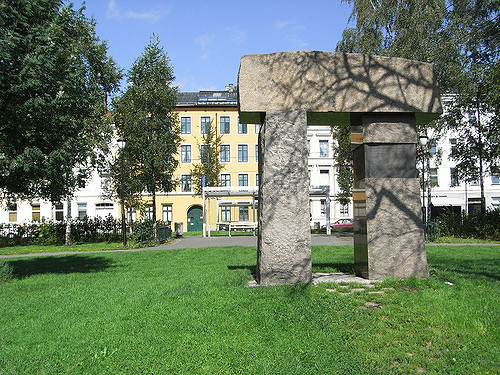 Monument Internationale Brigades Oslo