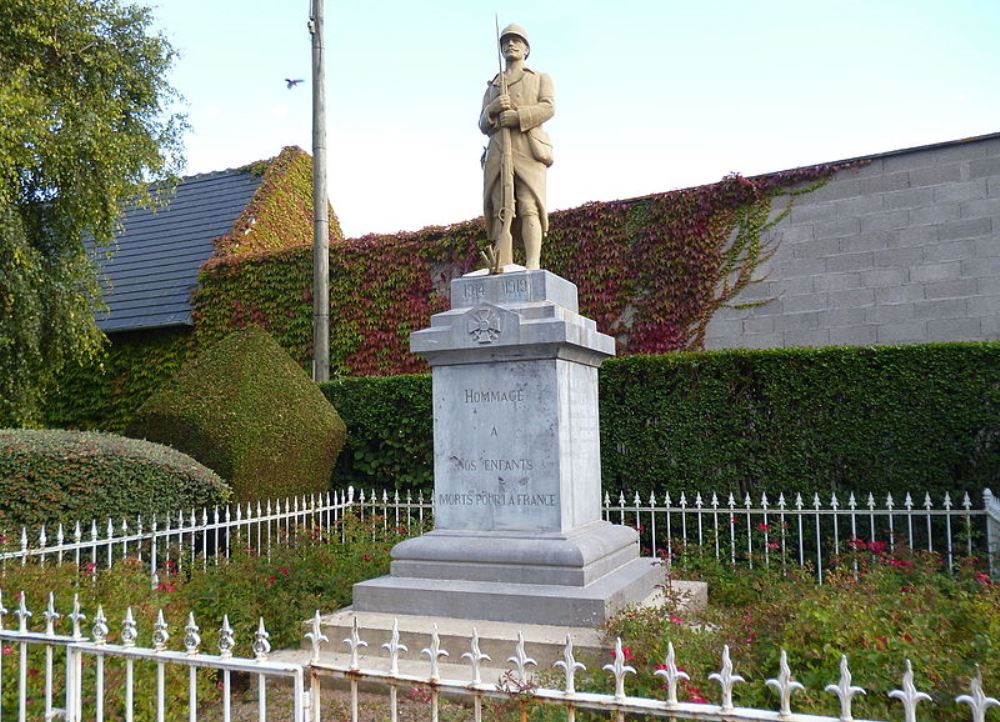 Monument Eerste Wereldoorlog Le Mesnil-sur-Bulles