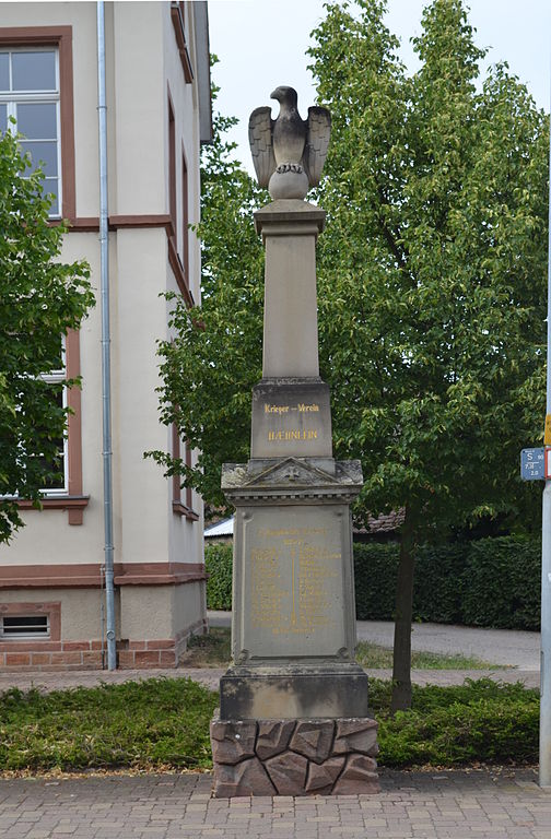 Franco-Prussian War Memorial Hhnlein