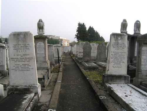 Commonwealth War Grave Dolphins Barn Jewish Cemetery