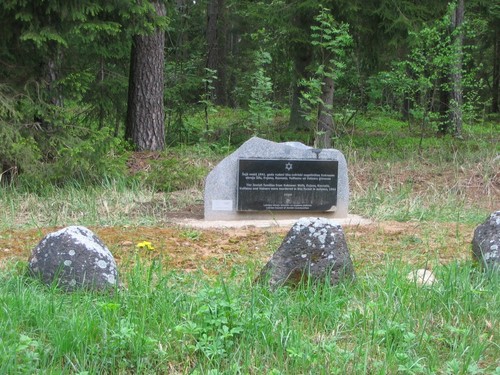 Monument Vermoorde Joden Koknese