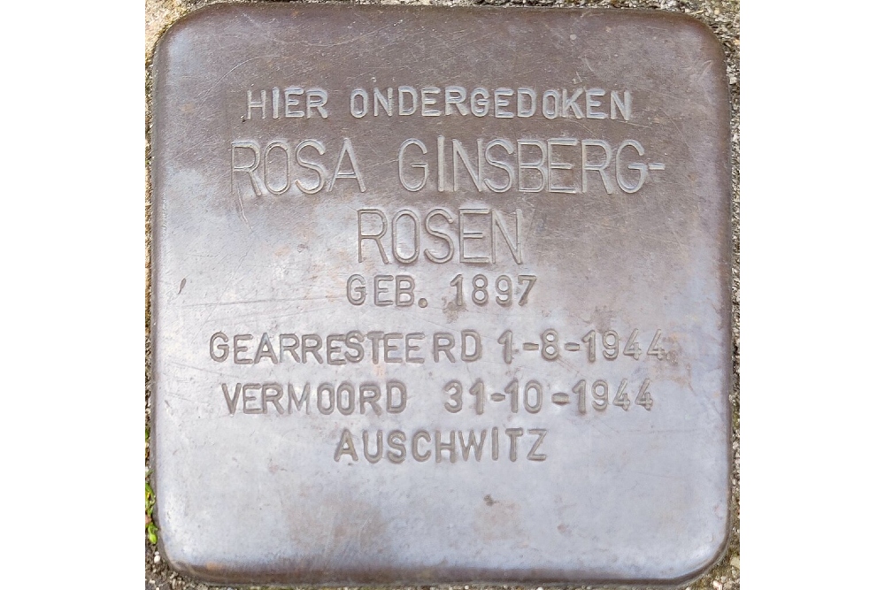 Stolpersteine Nusseleinstraat 10 #2