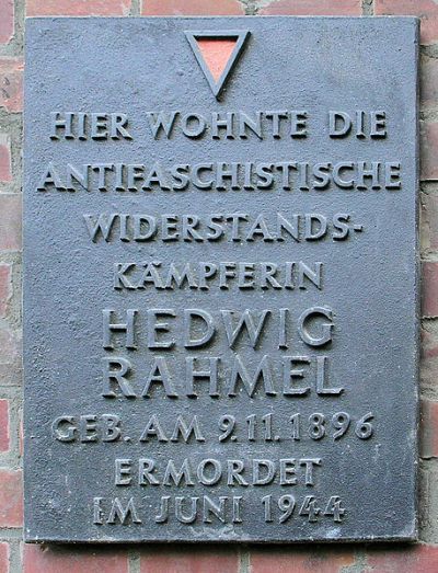 Memorial Hedwig Rahmel