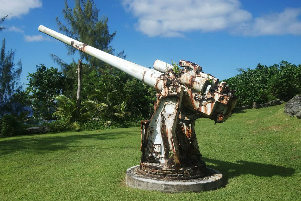 Japanese Coastal Defense Gun Adelup Point