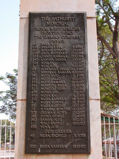 Gambia Memorial