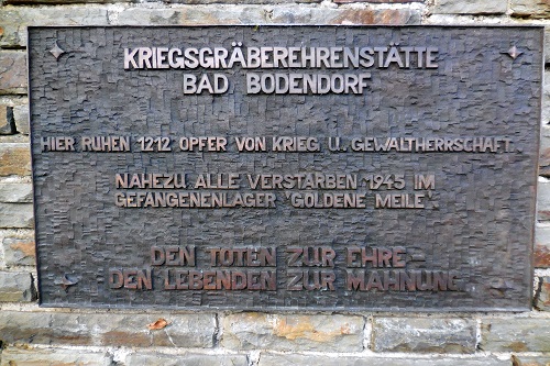 Duitse Oorlogsbegraafplaats Bad Bodendorf