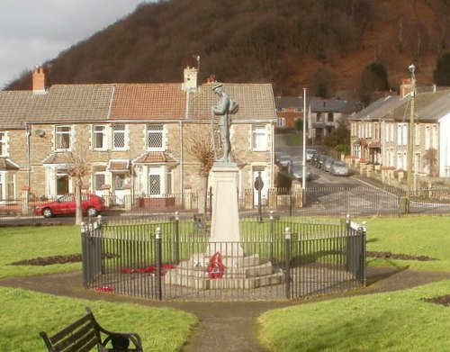 War Memorial Cwmcarn and Pontywaun