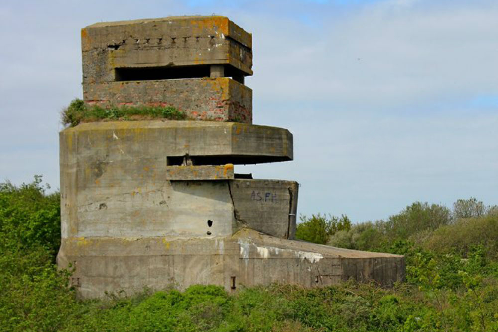 Batterie Waldam - Leitstand Bunker