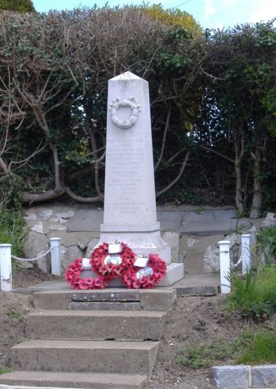 War Memorial Bishopstone