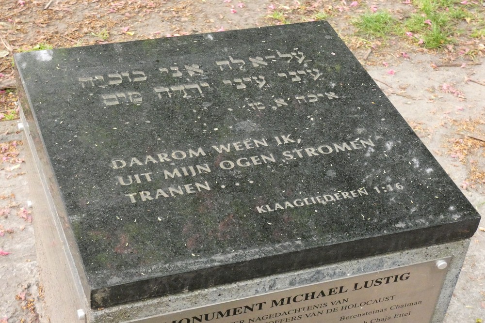 Michael Lustig Holocaust monument Gent