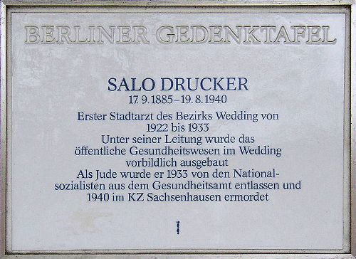 Gedenkteken Salo Drucker