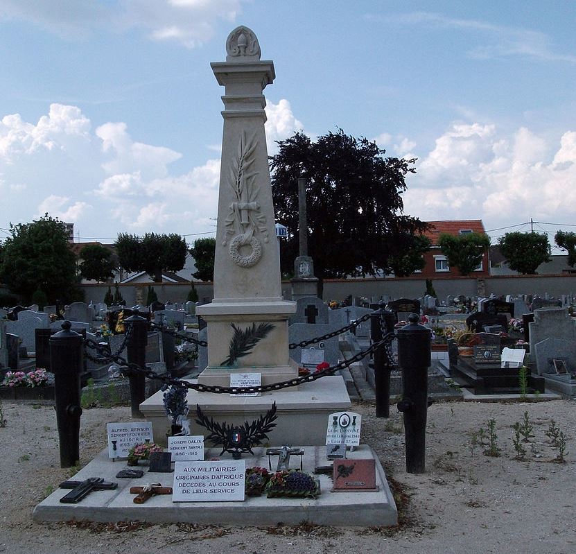 Monument Afrikaanse Militairen Reims
