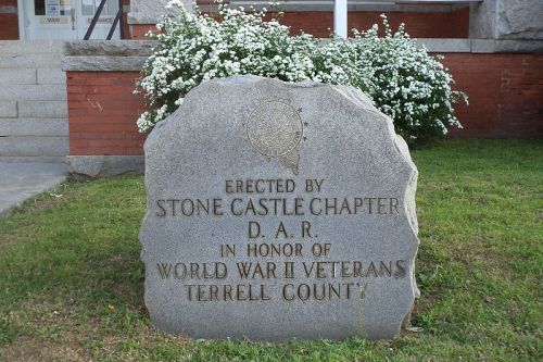 Monument Veteranen Terrell County