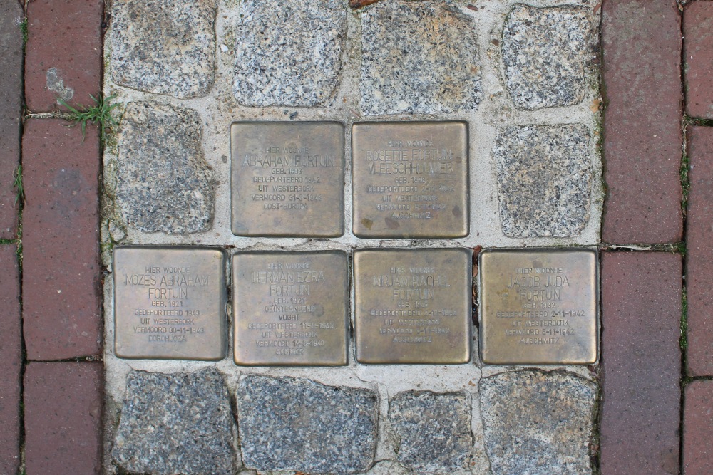 Stolpersteine Walderstraat 8 #1