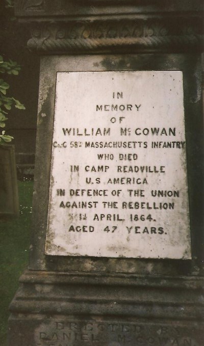 Monument William McCowan