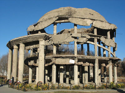 Ruins Provincial Hospital Voronezh