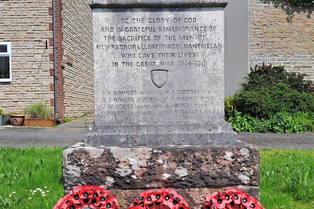 War Memorial New Radnor #2