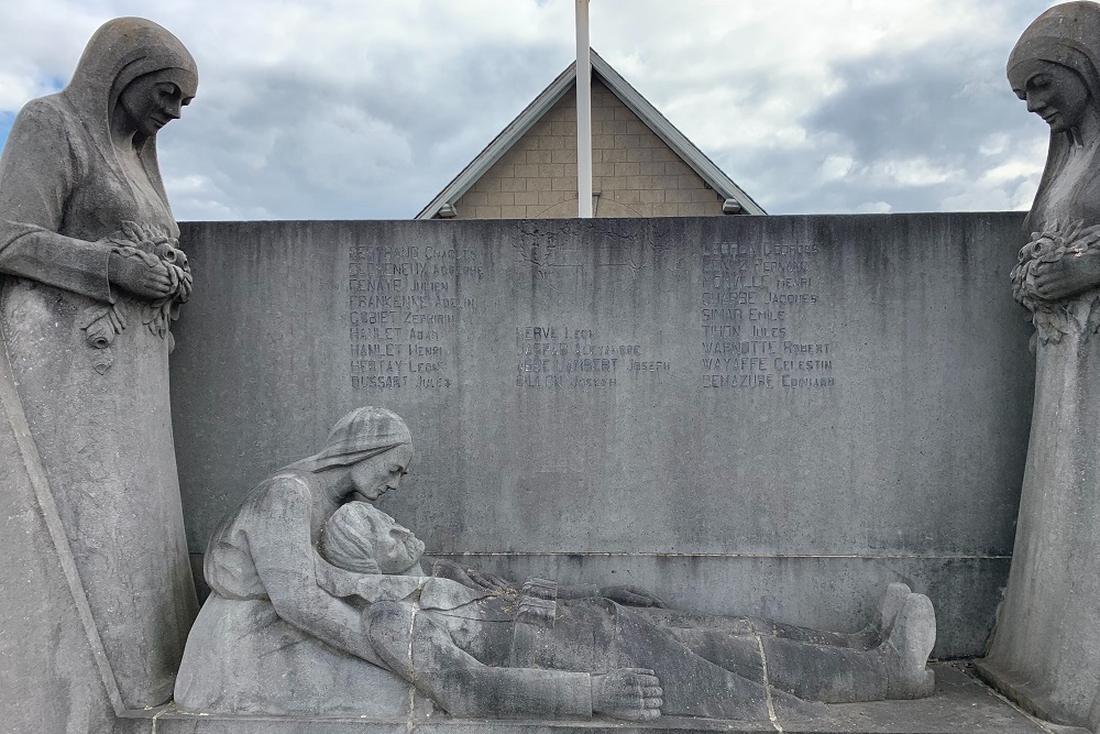 Oorlogsmonument Begraafplaats Theux #2