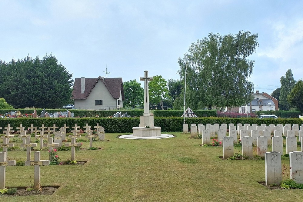 Oorlogsgraven van het Gemenebest Avesnes-sur-Helpe
