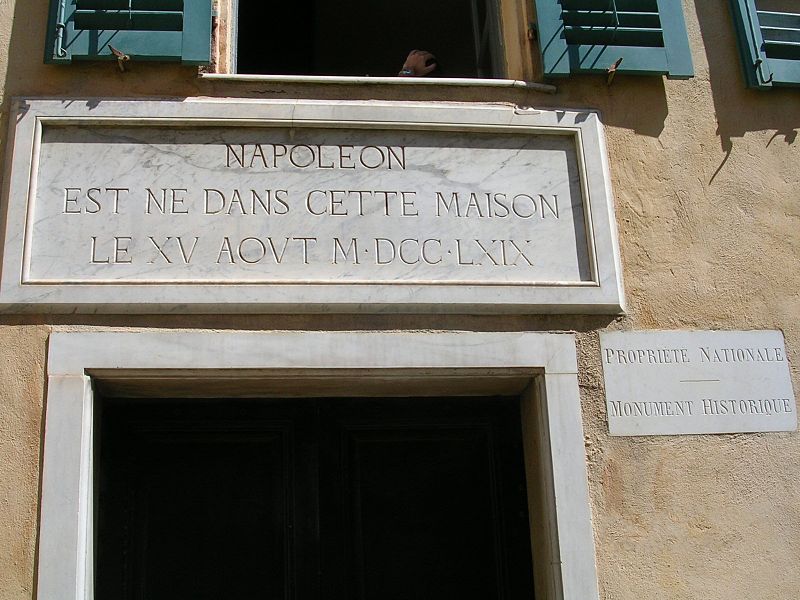 Geboortehuis Napoleon Bonaparte
