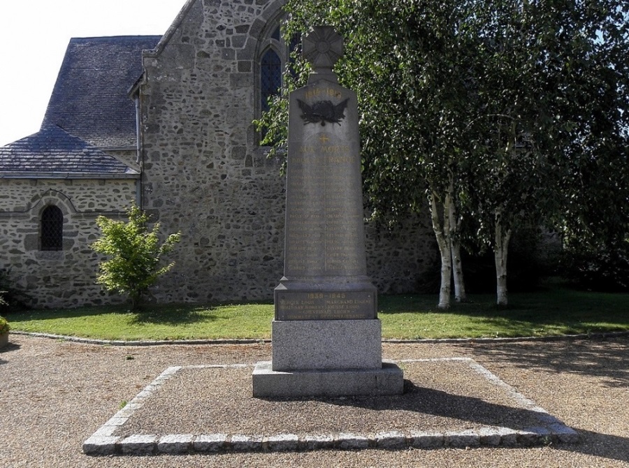 Oorlogsmonument Parign-sur-Braye