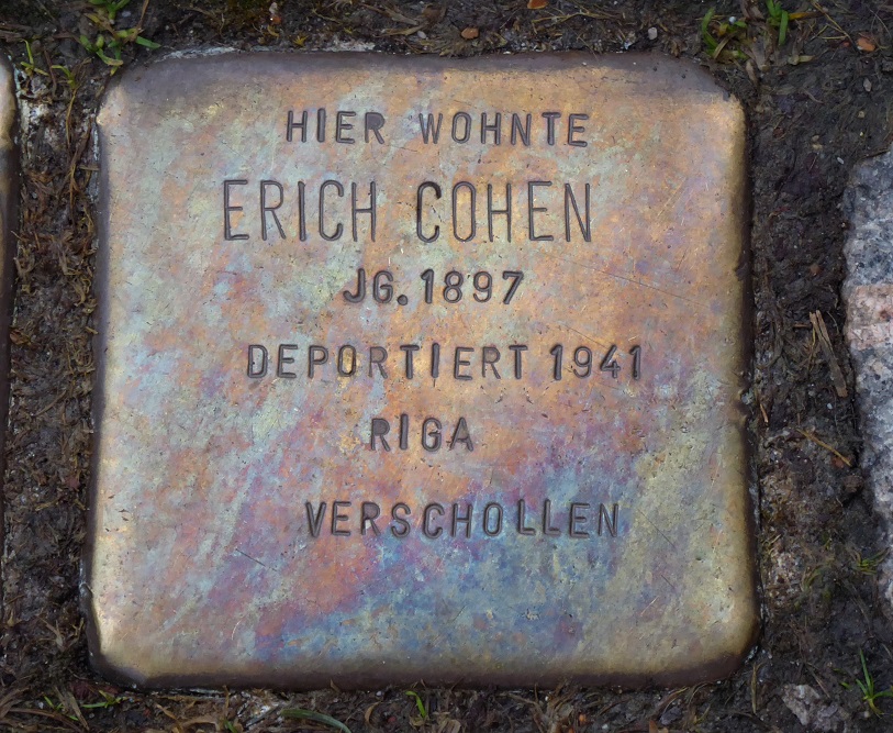 Stolpersteine Hammerstrae 101 #3