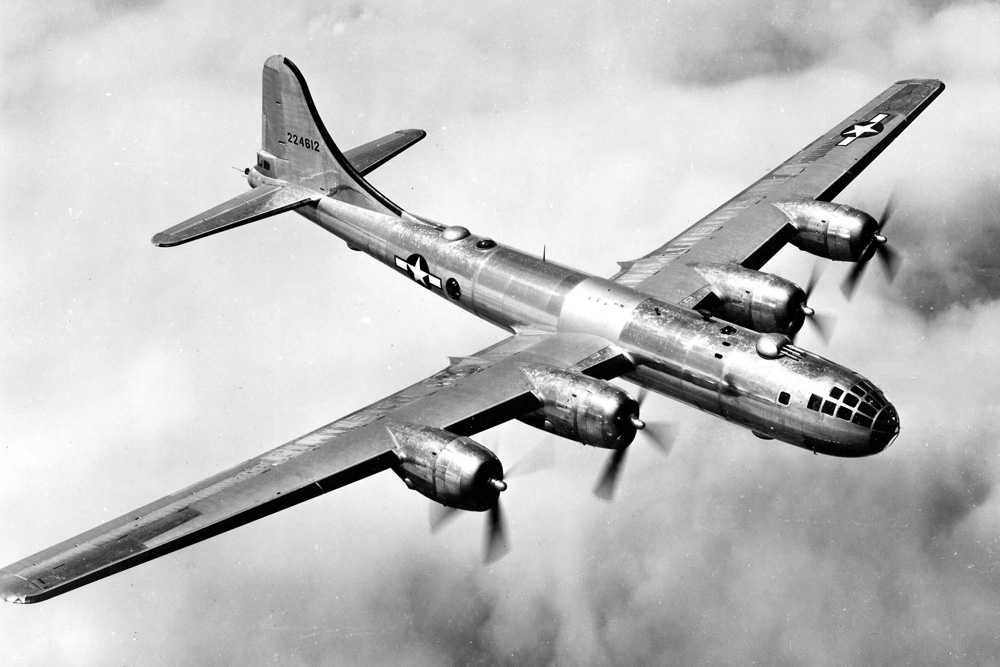 Crashlocatie B-29 50-BW Superfortress 42-24849 