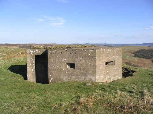 Lozenge Bunker Bewick Hill