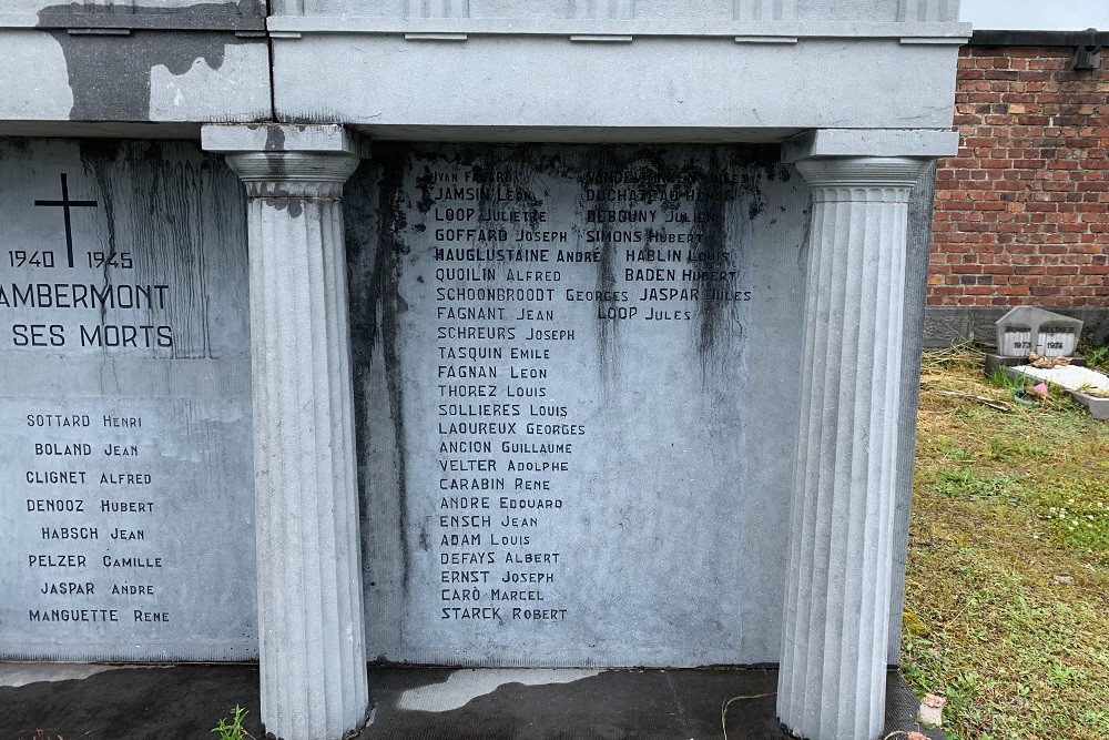 Monument Tweede Wereldoorlog Lambermont #2