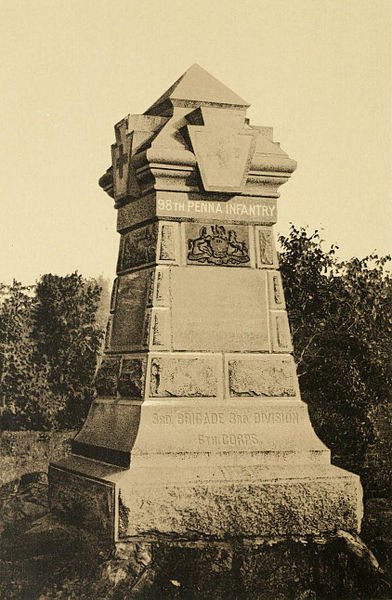 Monument 98th Pennsylvania Volunteer Infantry Regiment