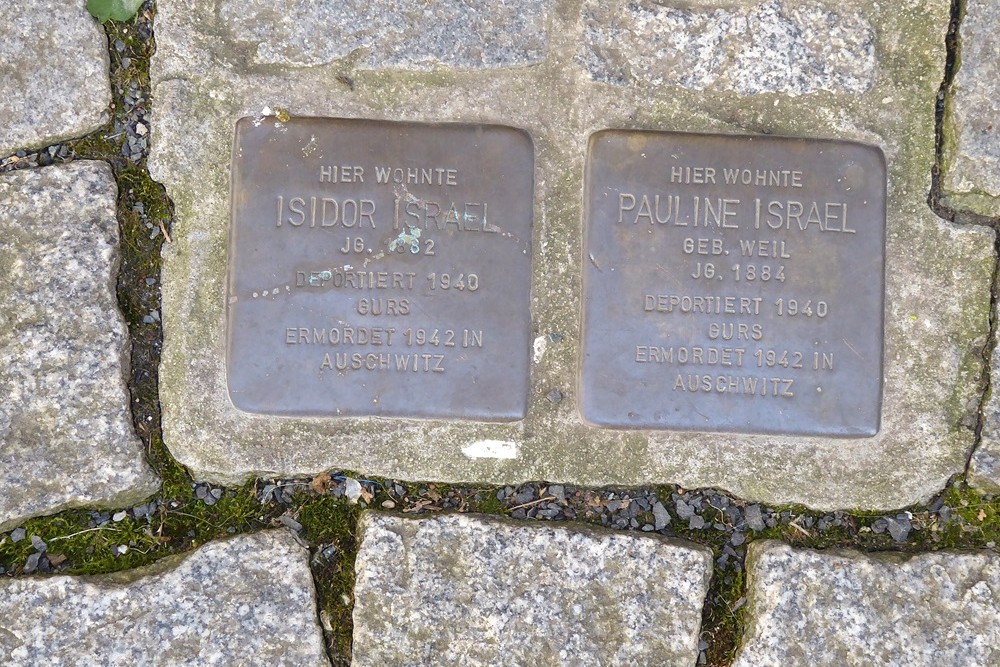 Stolpersteine Maingasse 17