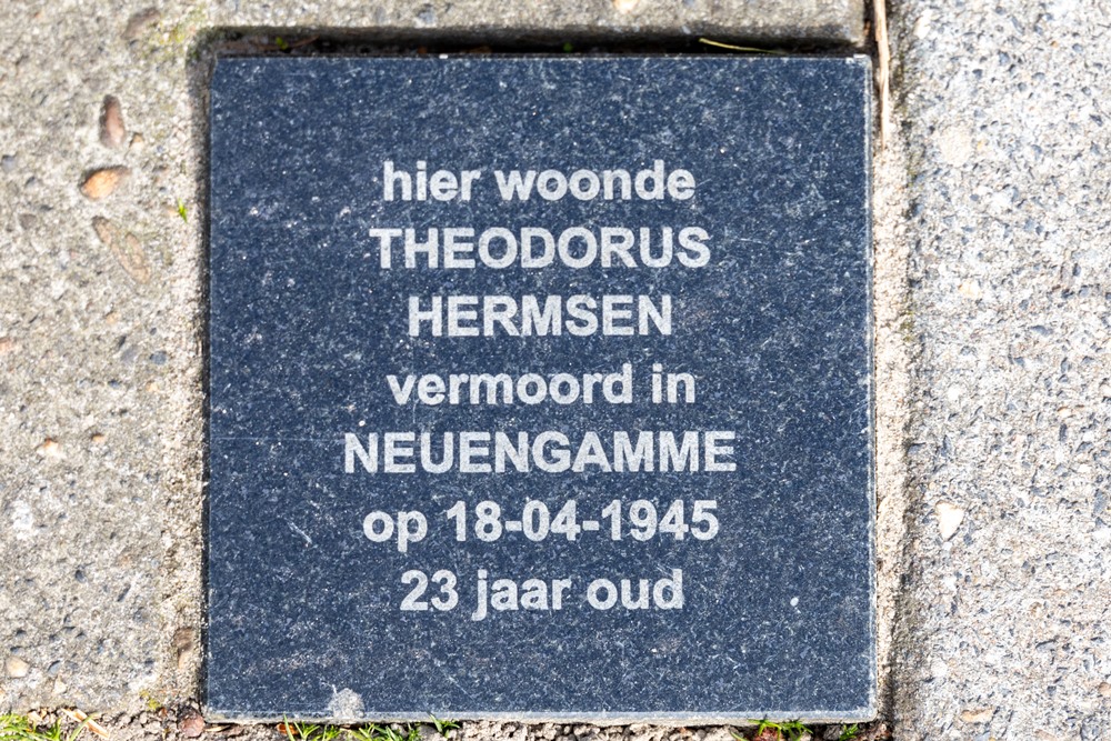 Memorial Stone Randenbroekerweg 8
