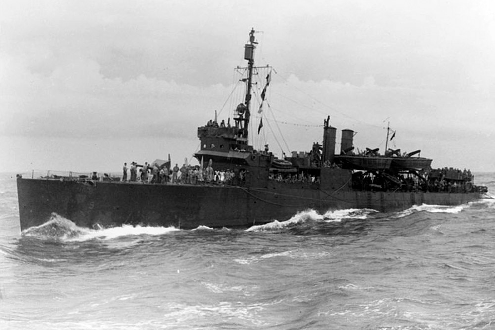 Scheepswrak USS McKean DD-90 / APD-5