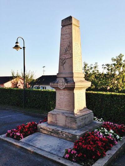 Oorlogsmonument Saint-Cyr-sur-Menthon