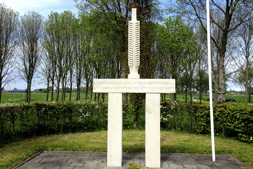 Monument Verzetsstrijder A.C. de Graaf
