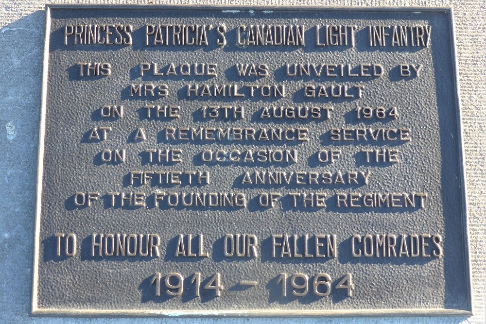 Princess Patricia’s Canadian Light Infantry Memorial #4