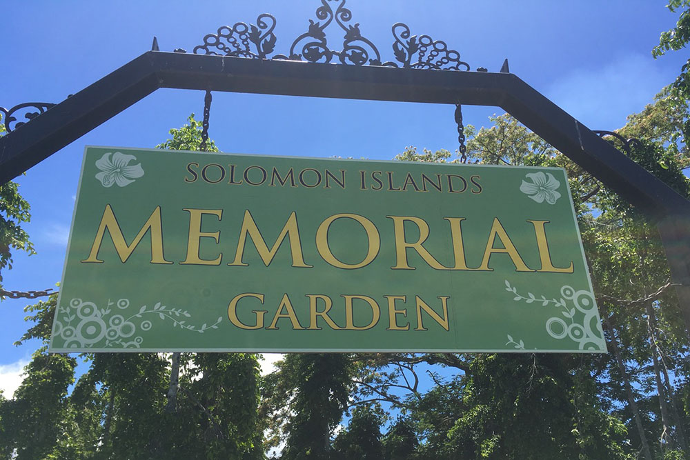 Solomon Islands Memorial Garden