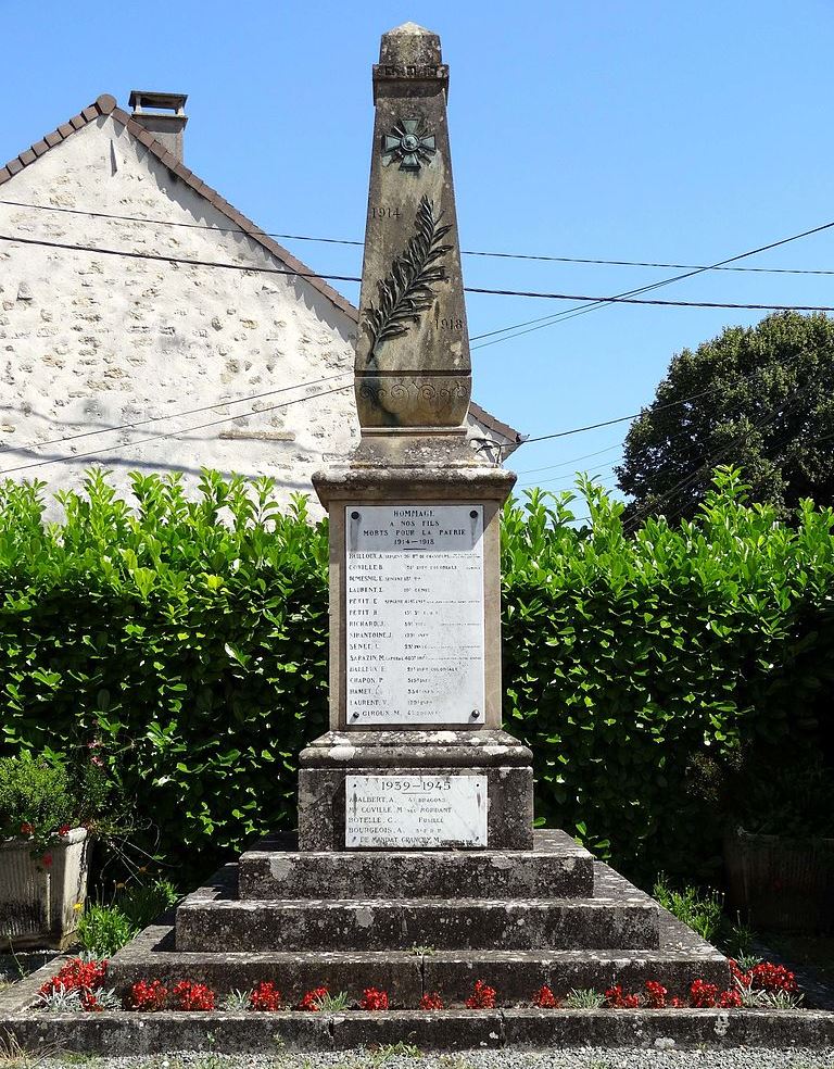 War Memorial Tessancourt-sur-Aubette