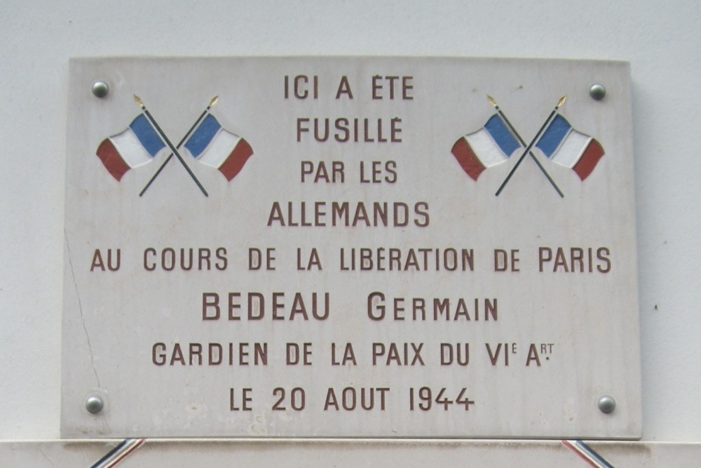 Gedenkteken Germain Bedeau