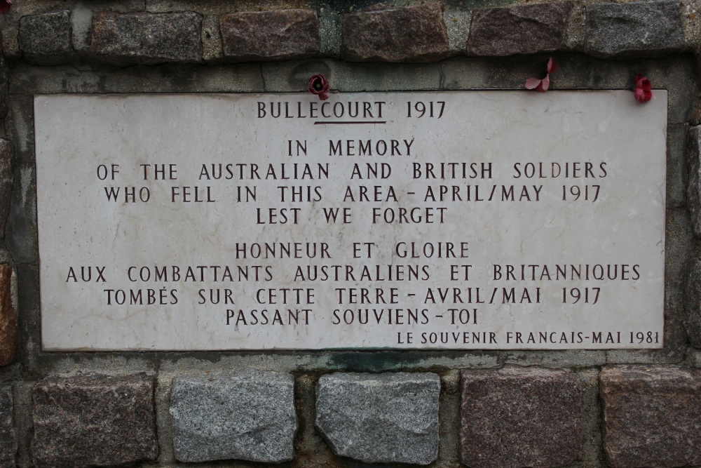 Australian Slouch Hat Memorial Bullecourt #3