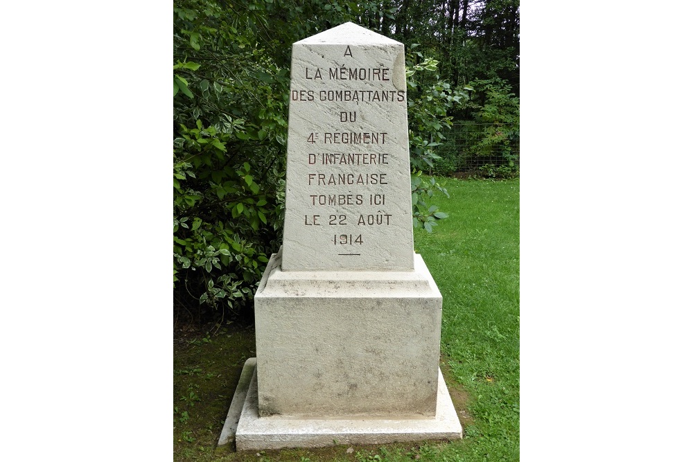 Monument Frans Oorlogsbegraafplaats Rossignol-Ore de la Foret