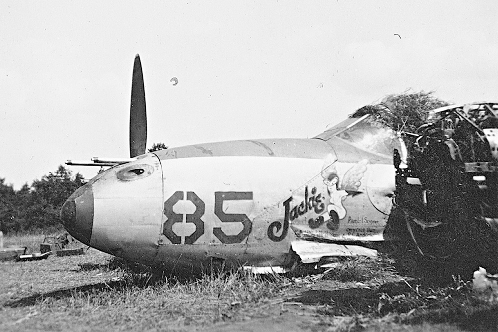 Crashlocatie Lockheed P-38J Lightning 