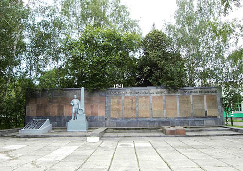 Mass Grave Soviet Soldiers Novgorodsk (A)