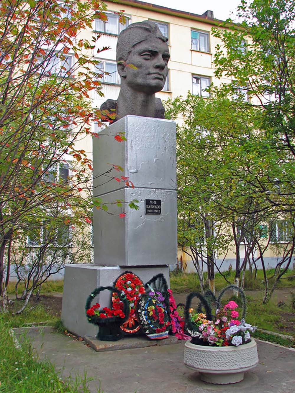 Monument Korporaal Mikhail Babikov