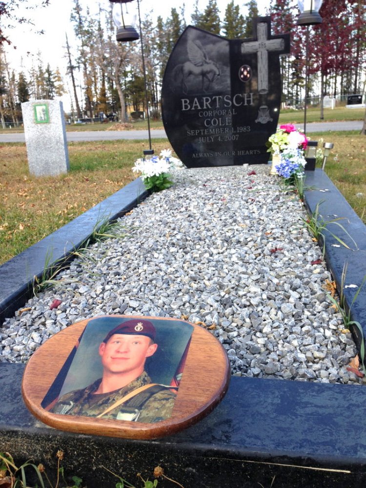 Canadian War Grave Whitecourt Cemetery