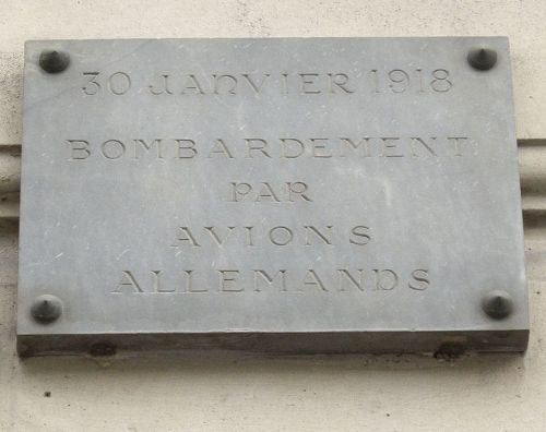 Gedenkteken Bombardement 30 Januari 1918