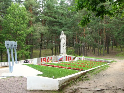 Mass Grave Soviet Soldiers Pechory